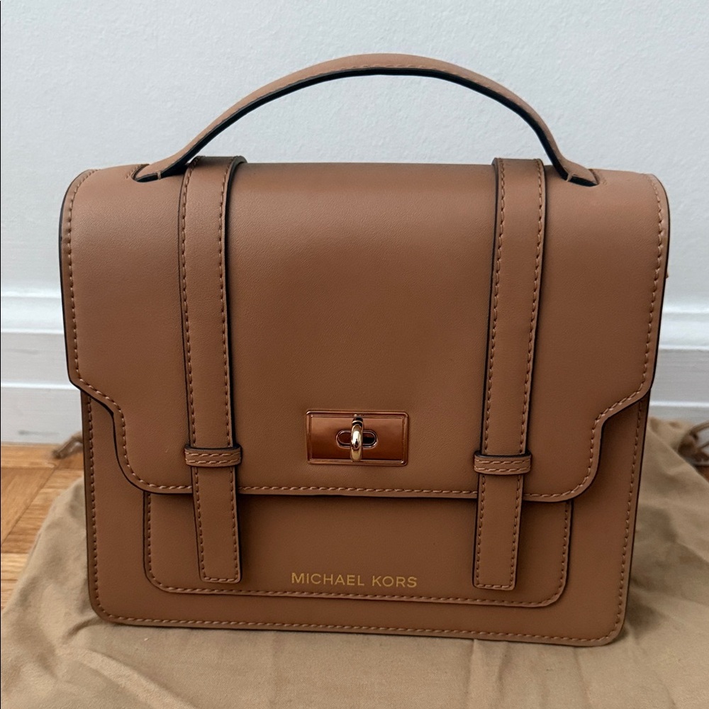 Michael Kors Brown Leather Satchel